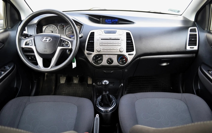 Hyundai i20 cena 14999 przebieg: 150000, rok produkcji 2010 z Gdańsk małe 781